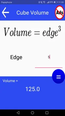 Volume Calculator android App screenshot 4