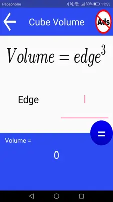 Volume Calculator android App screenshot 5